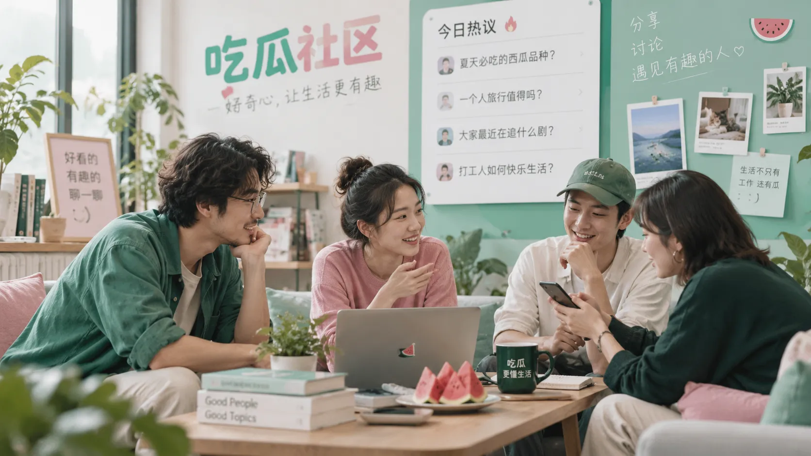 社区讨论与热点交流配图